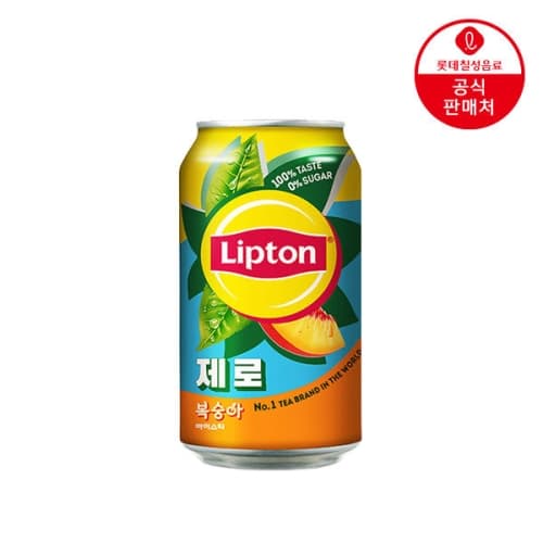 립톤 아이스티 제로 복숭아