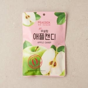 피코크 무설탕 애플캔디
