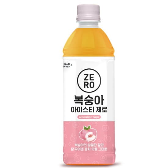 맥널티 복숭아 아이스티 제로