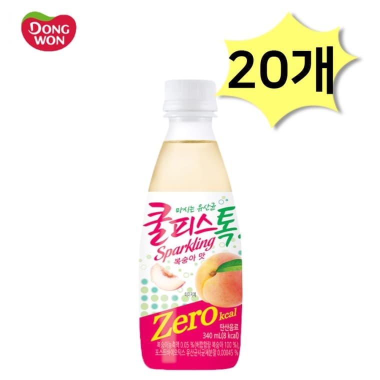 쿨피스톡 제로 복숭아