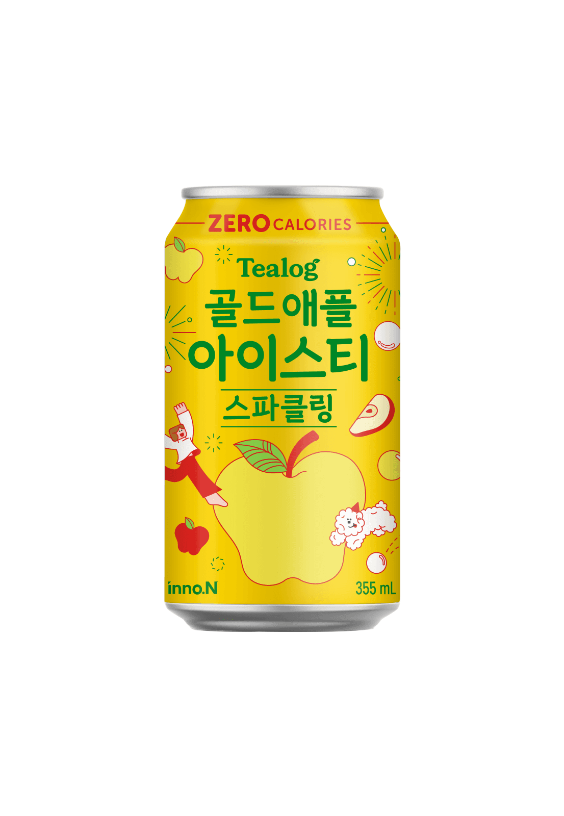 티로그 스파클링 골드애플 아이스티 제로